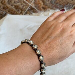 RHINESTONE TENNIS BRACELET ~ With Spring Ring Closure